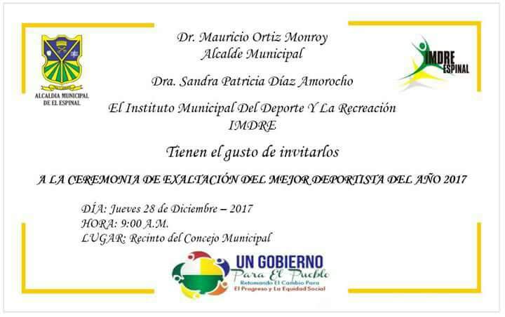 Invitación a la ceremonia. Cambioin