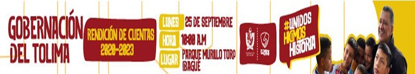 banner celular gobernación del Tolima