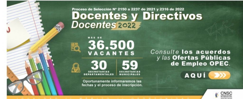 Abren 36 mil 500 vacantes en el país, para docentes y directivos