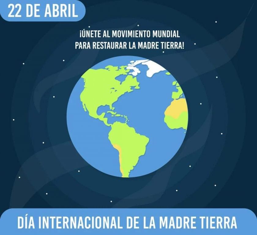 Hoy en el Día Internacional de la Tierra, pensemos en nuestro rol con el territorio que es sagrado.