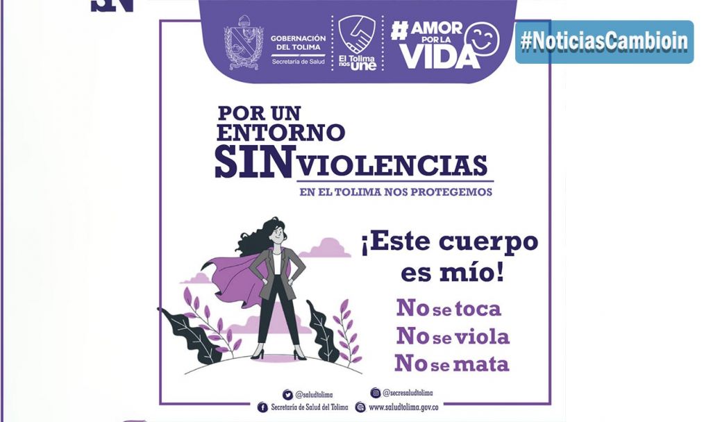 Las violencias de género y sexual son una violación de derechos humanos que afectan la vida.