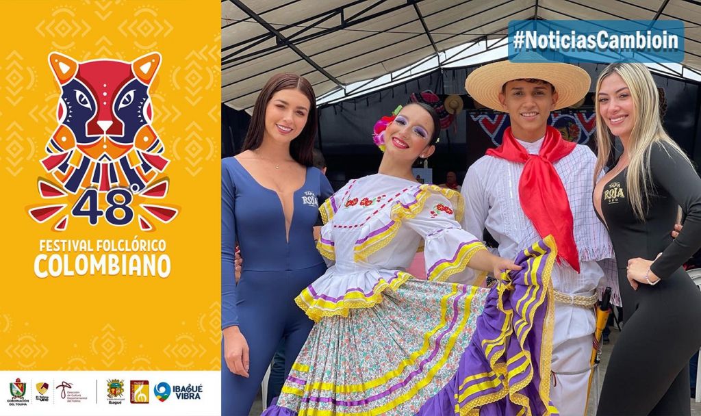 El festival folclórico se disfruta mejor con aguardiente Tapa Roja.