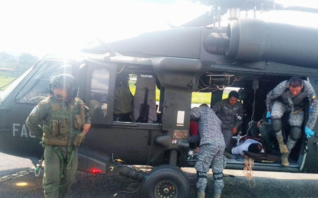 Vía aérea extraen pacientes en el sur del Tolima, por mal estado de carreteras