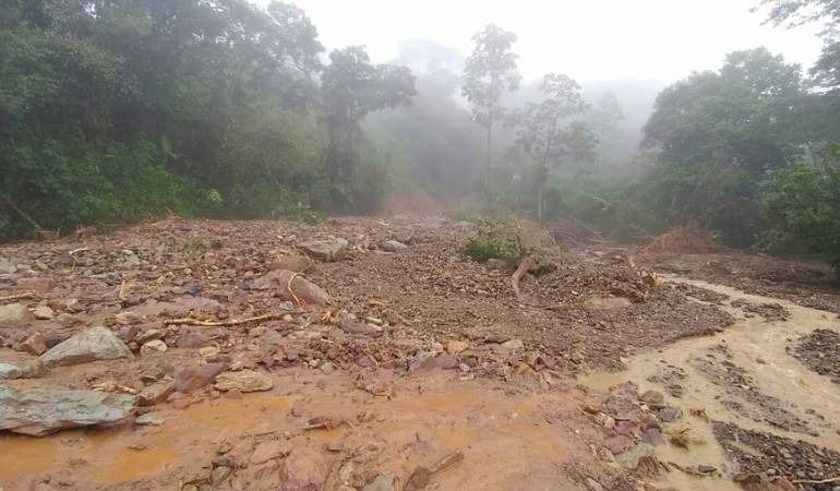 Hace tres años no ha dejado de llover en Dolores, al sur del Tolima