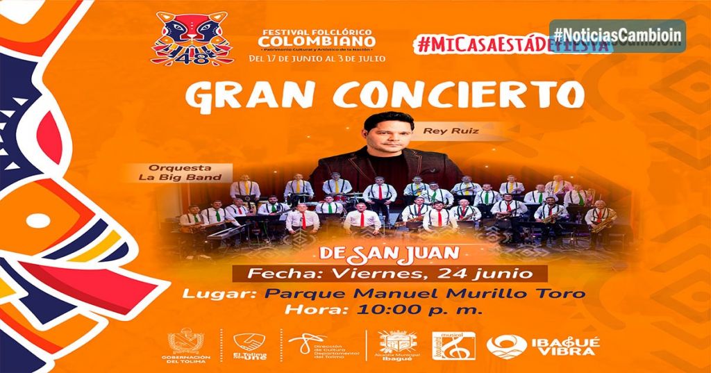 Concierto San Juan, ¡disfrutamos San Juan con los mejores artistas!