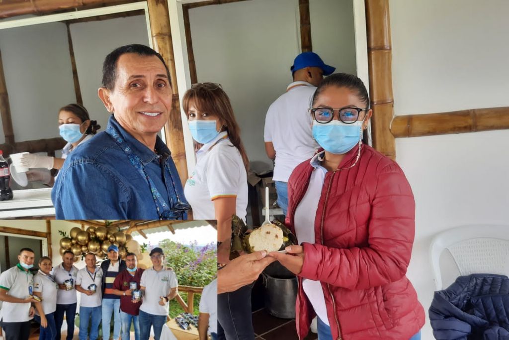 El día de hoy el Gerente del Hospital Regional del Líbano, él Dr. José Jaime González Enciso junto con su equipo de trabajo celebraron el día del tamal