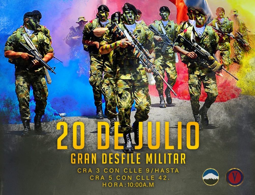 Así será el desfile de la Independencia en Ibagué, este 20 de julio