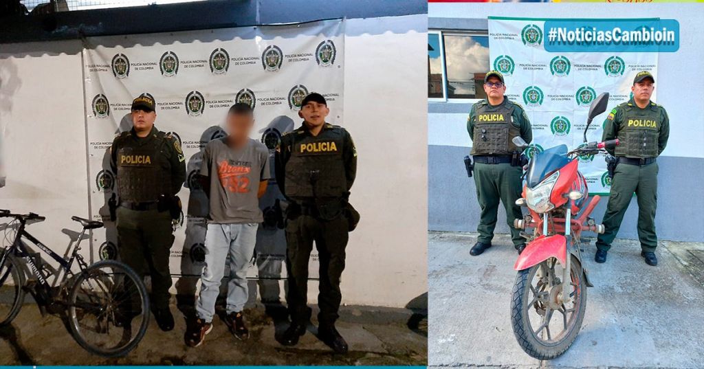 Mal fin de semana para estos ladrones. Los capturan con las manos en la masa