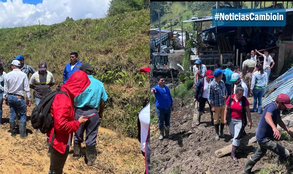 Llegó apoyo de la Gobernación a la Herrera, para atender emergencia