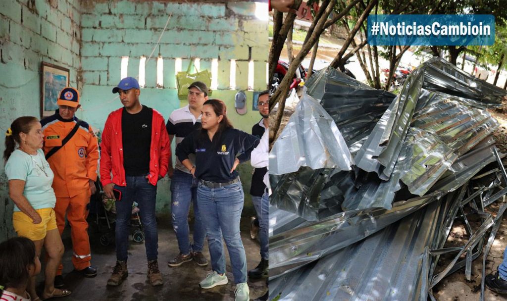 Vendaval hizo temblar habitantes de un municipio del Tolima