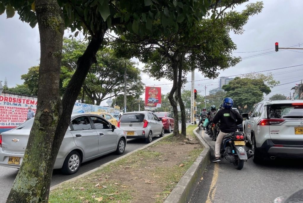 La falta de respeto a las normas de tránsito, causante del caos vial en Ibagué