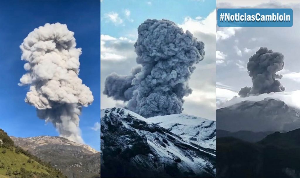 Advertencia para quienes viven al rededor del Volcán Nevado del Ruiz