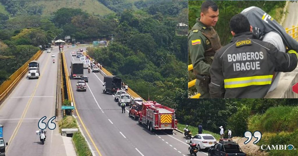 Acción valerosa de las autoridades, evita el suicidio de dos personas, en Ibagué