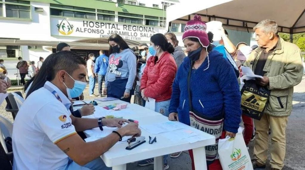 Ahora puedes solicitar el turno de facturación escaneando el código QR en el hospital del Líbano