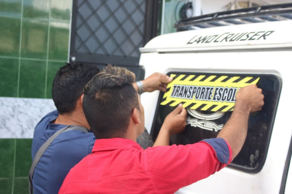 Cuando ya se termina el año, se normaliza el transporte escolar