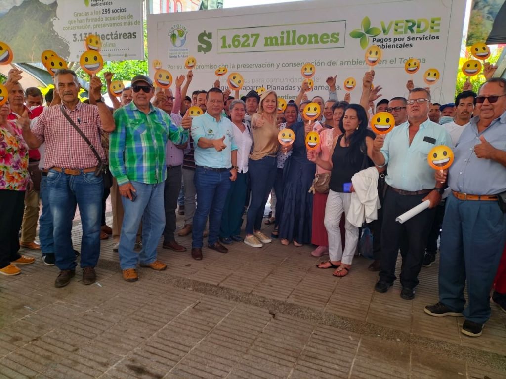 Cortolima entregó más de 1.600 millones a familias del Tolima por preservar ecosistemas estratégicos.