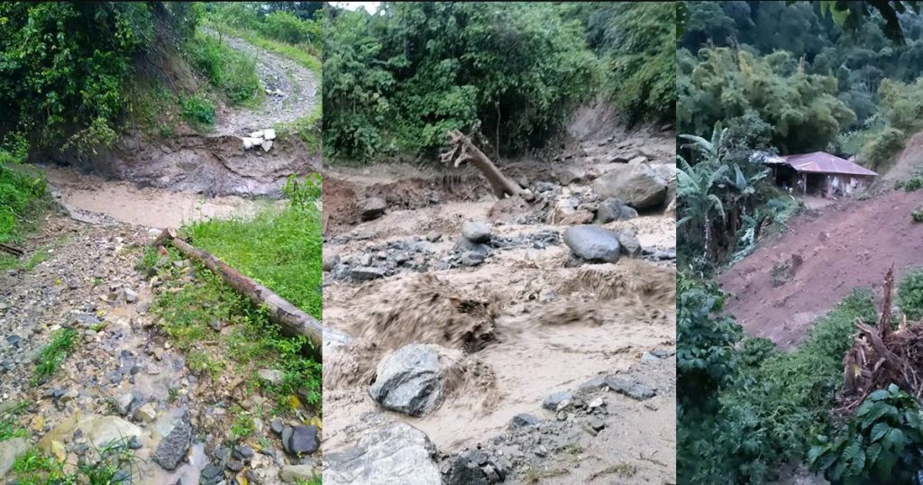 Planadas, sigue siendo el municipio del Tolima, más afectado por las lluvias