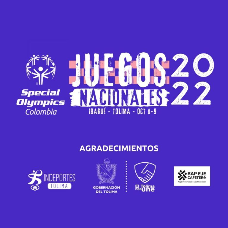 Conozca la programación de los juegos nacionales Special Olympics, que se realiza en Ibagué