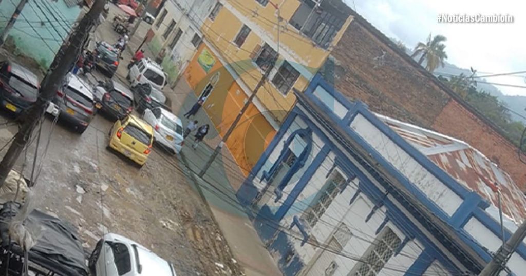La calle en pleno centro de Ibagué, que abandonó el alcalde Hurtado