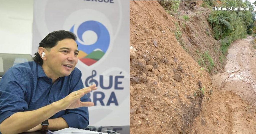 Vías en zona rural de Ibagué, en perverso estado y las maquinarias varadas