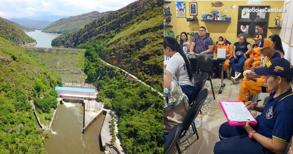 Alerta por apertura de compuertas de la represa de Prado