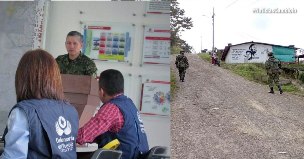 Quinta división del ejército, atiende 29 alertas tempranas hechas por la procuraduría, en el Tolima