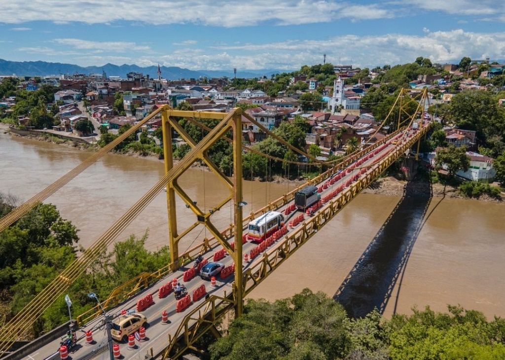 Paso restringido sobre el puente Mariano Ospina, continuará por 10 meses más