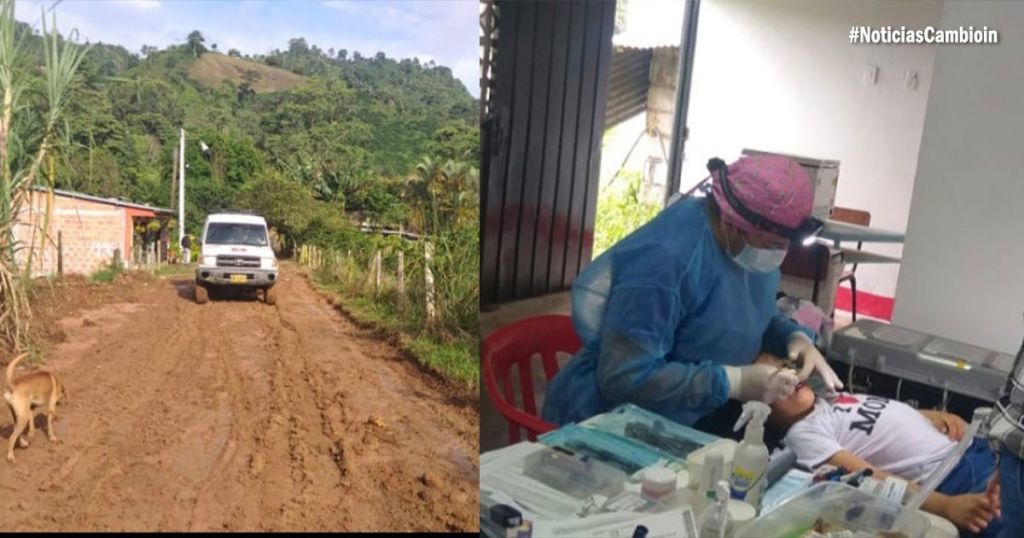 El Hospital regional del Líbano prestando servicio a la zona rural sin importar el estado de las vías.