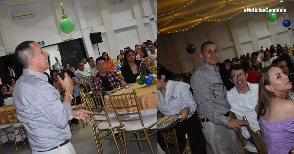 Gerente del hospital regional del Líbano brinda una gran fiesta a todos sus funcionarios por la excelente labor en este año