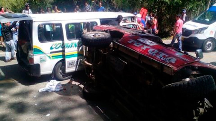 18 heridos en accidente en carreteras del Tolima