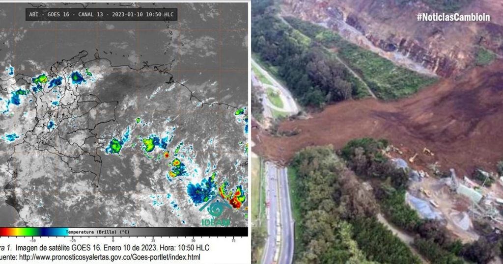 Lluvias prenden alarmas en el Tolima, por deslizamientos