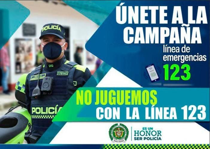 900 llamadas falsas han hecho a la Policía, durante este 2023