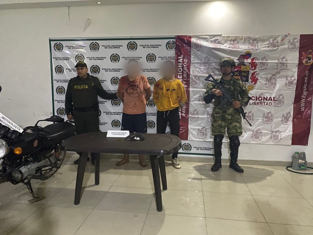 Caen dos sicarios de alias guadaña, sembraron el terror en el norte del Tolima