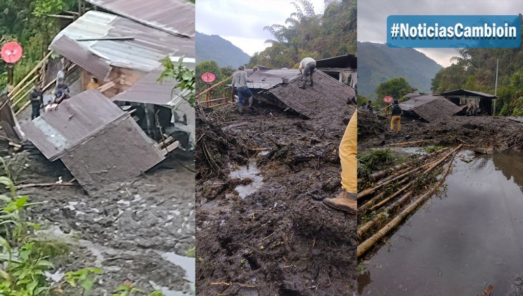 Deslizamiento de tierra cobro la vida de un niño, en el norte del Tolima