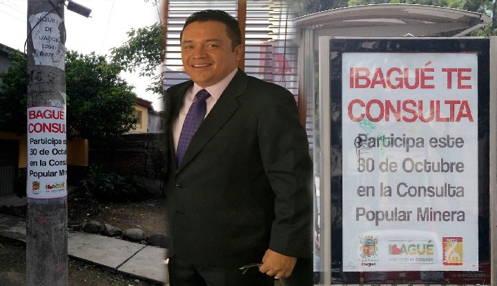 ¿Porqué se detuvo la consulta Minera en Ibagué?