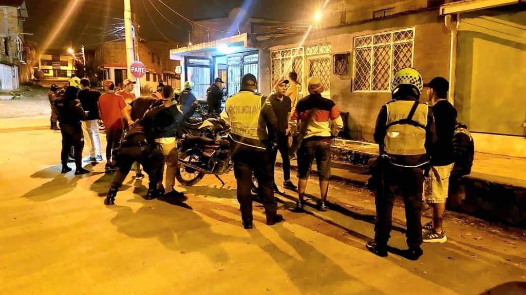 14 detenidos en flagrancia durante el fin de semana en Ibagué.