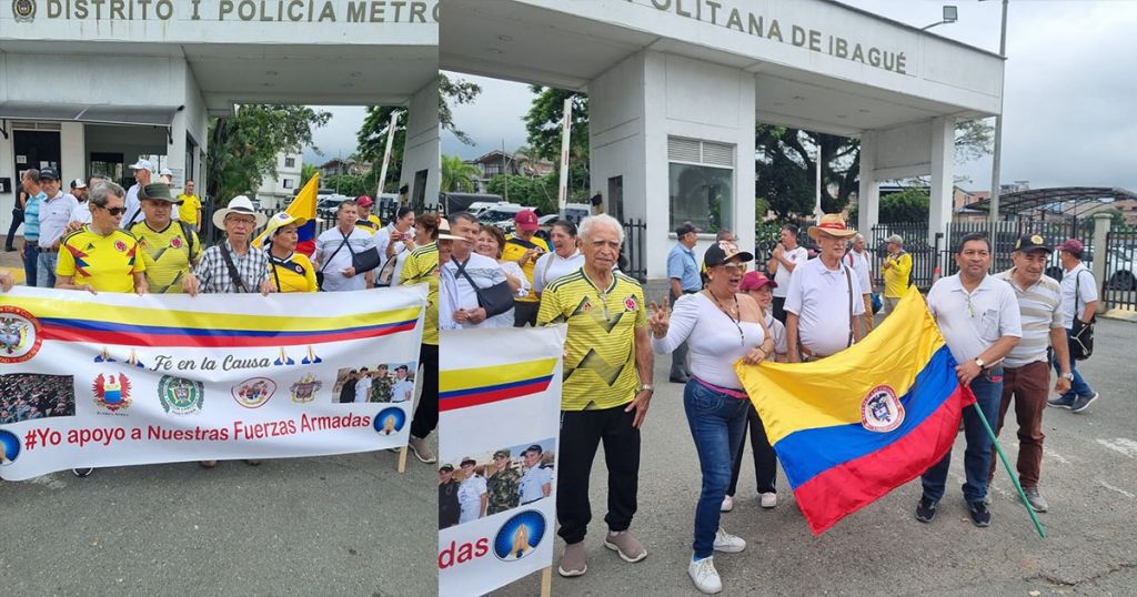 En Ibagué también se protestó contra el presidente Gustavo Petro