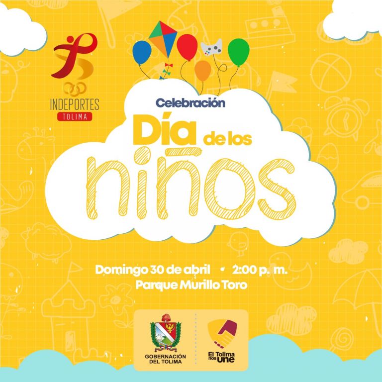 Al lado de los niños del Tolima cerramos las celebraciones en su mes