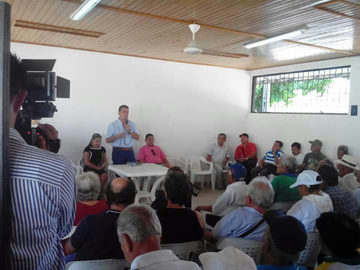 Exitosa correría del alcalde de el Espinal por las veredas