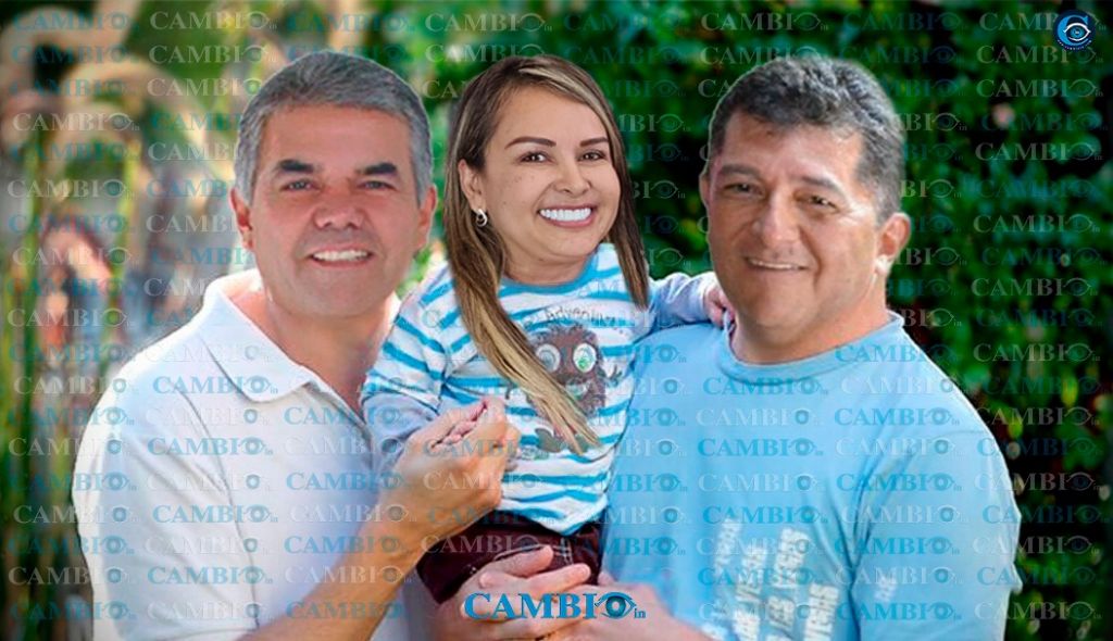 Johana Aranda, la trilliza maravilla. Jorge Tulio y Luis H, sus padrinos