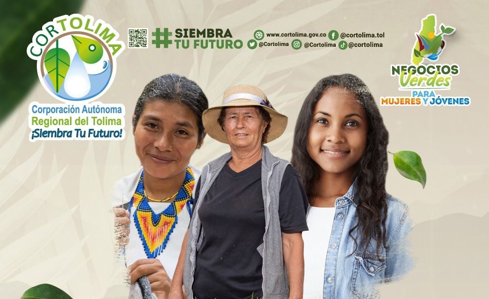 Cortolima abre convocatoria para el proceso de fortalecimiento de los negocios verdes