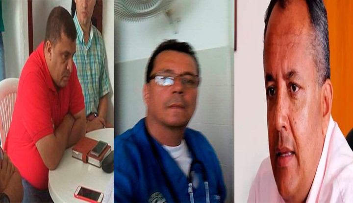 Gobernador y alcalde de Rovira llevan médico falso a brigada de salud