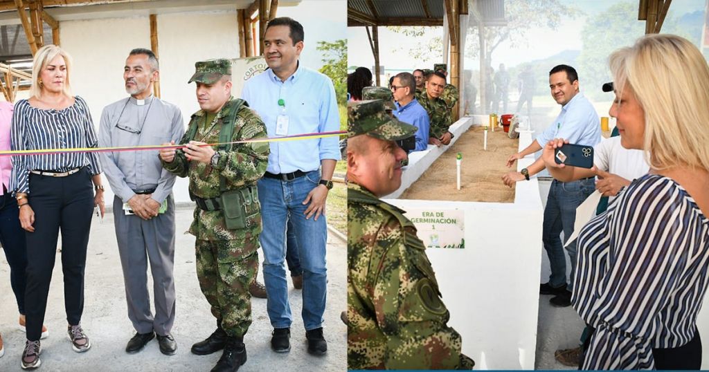 Cortolima entregó vivero para la producción de material forestal al Cantón Militar Coronel Jaime Rooke de Ibagué