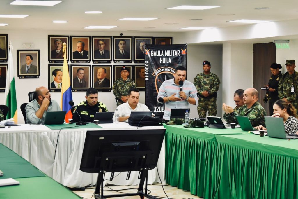 Secretaría del Interior del Tolima participó en Mesa de Seguridad Regional con cinco departamentos
