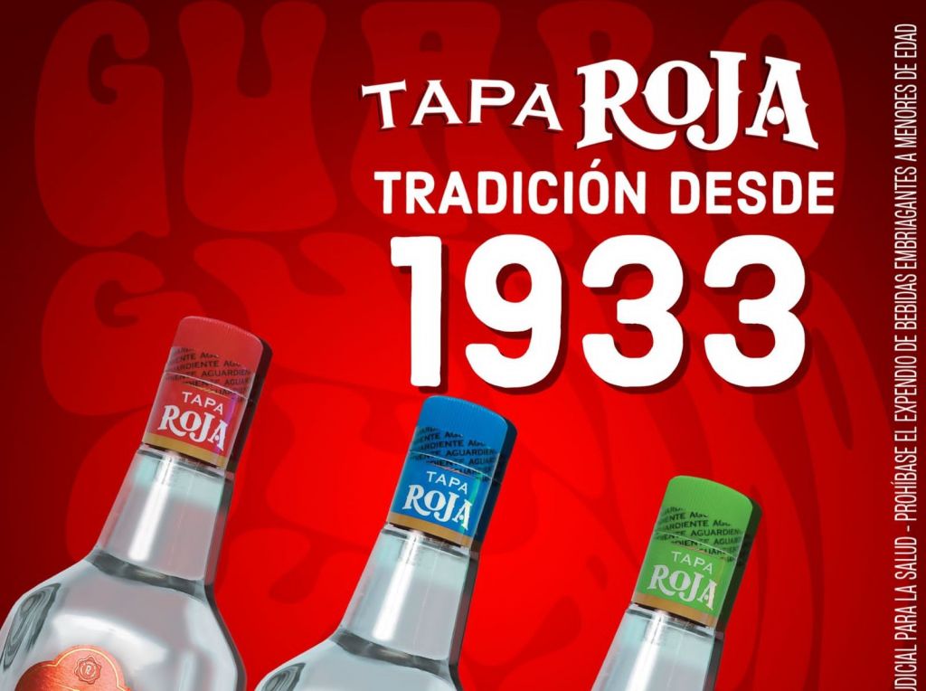 Aguardiente Tapa Roja, la bebida insignia de los Tolimenses desde 1933