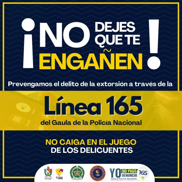 No se deje extorsionar: recomendaciones de las autoridades para no caer en manos de los delincuentes.