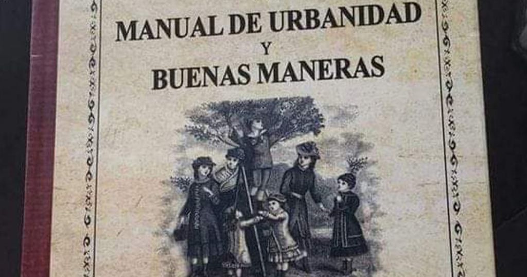 "Manual de Urbanidad y Buenas Maneras", de Manuel Antonio Carreño, hoy en los 149 años de su fallecimiento.