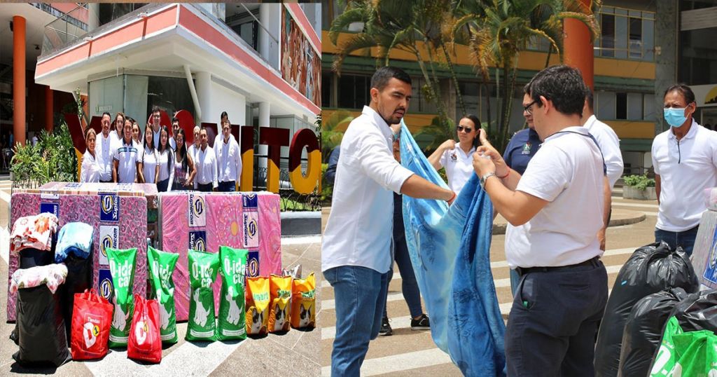 Tolima solidario con los vecinos del Quindío, se Unen con ayudas