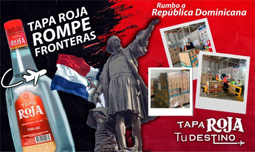 Alrededor de 2.000 botellas se enlistan entre las bodegas de un avión para conquistar los paladares en República Dominicana.