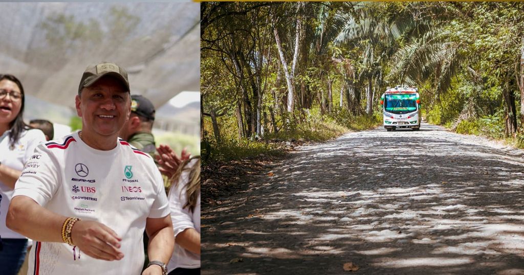 Gobernador Orozco dio inicio a la pavimentación de la vía Coyaima Ataco Señoritas